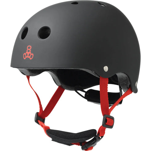 Triple 8 LIL 8 Kids Adjustable Helmet - Black Matte